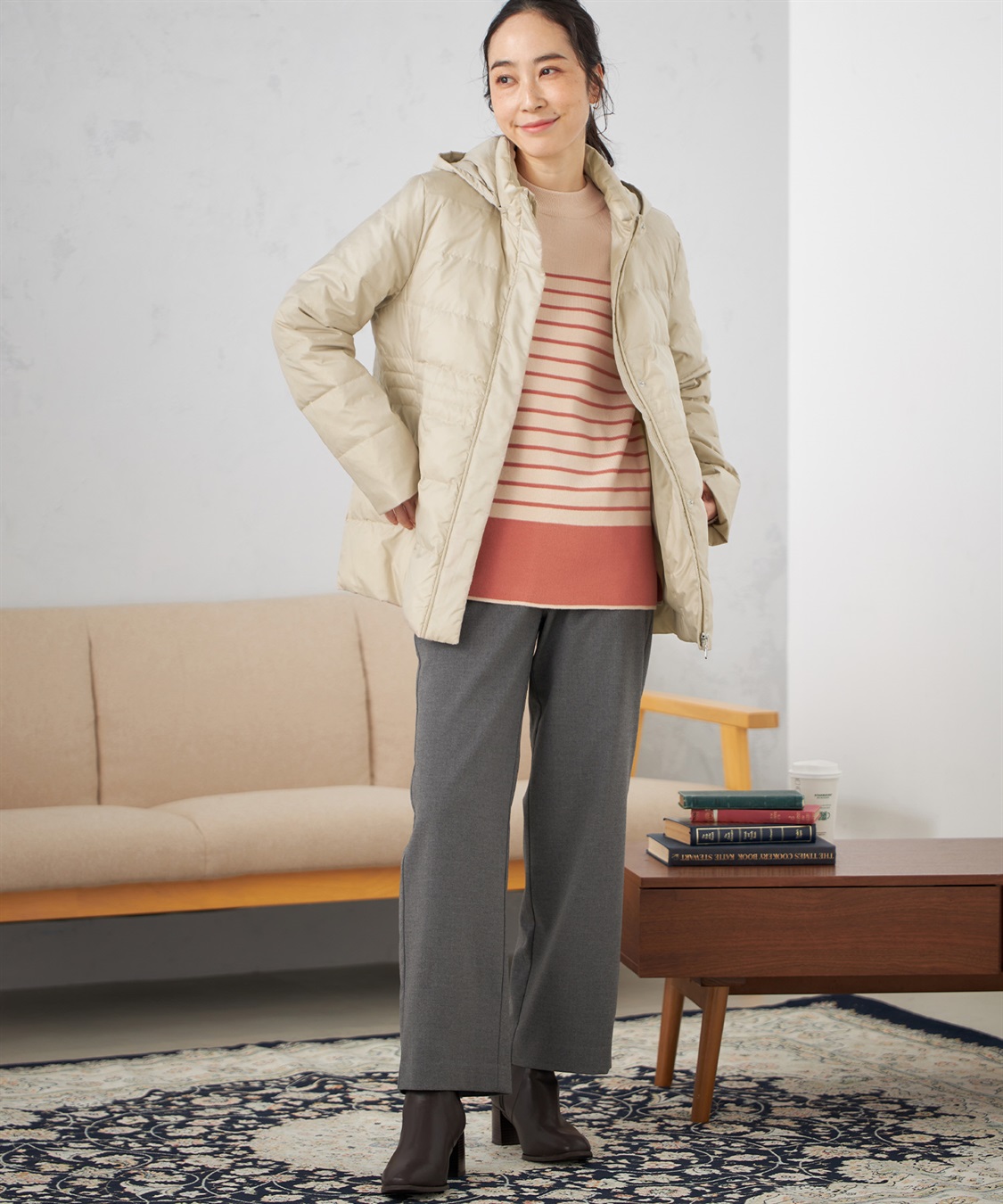 パネルボーダーニットプルオーバー DECOY｜クロスプラス公式通販サイト