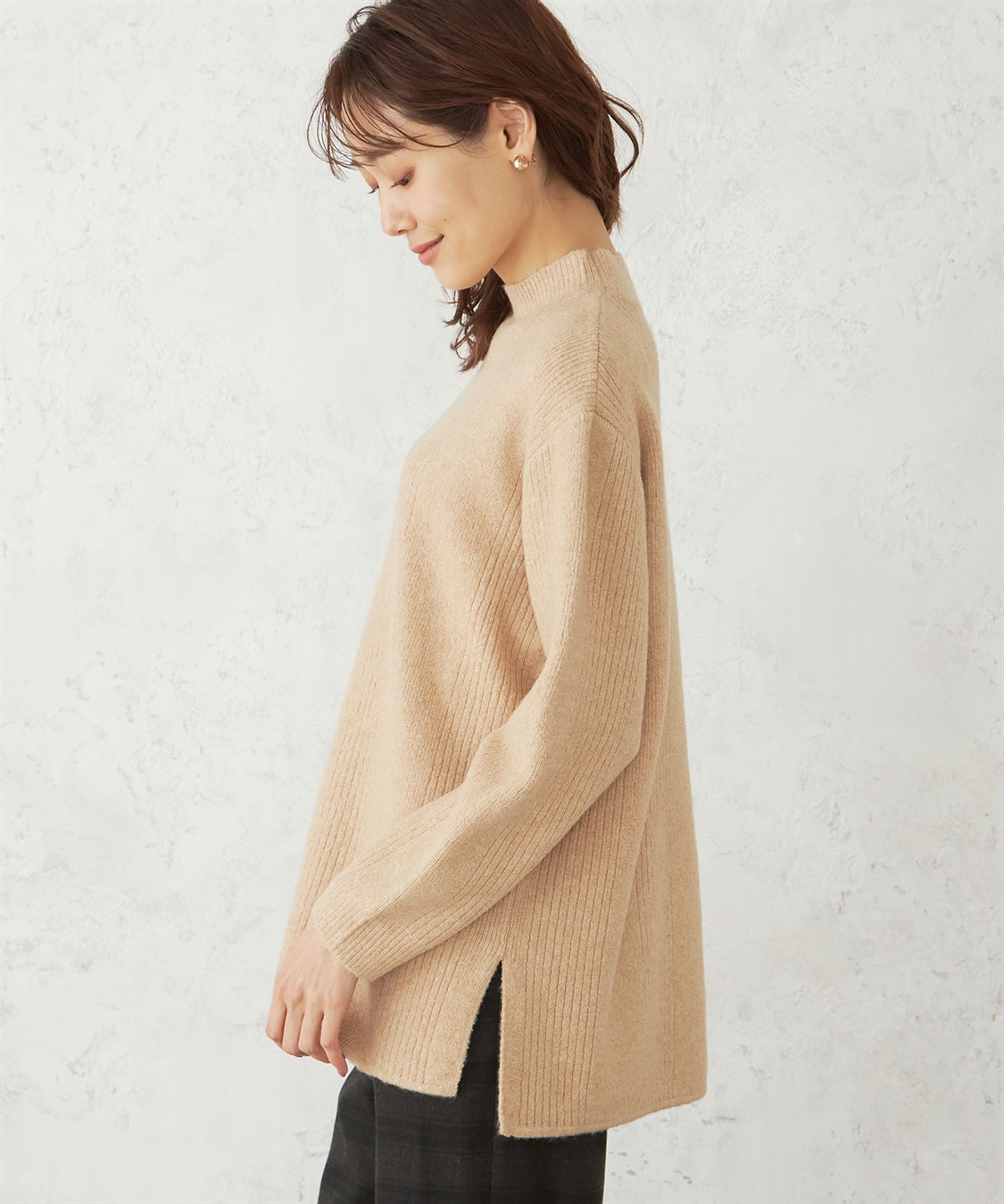 DECOY リブニットプルオーバー_sub_1