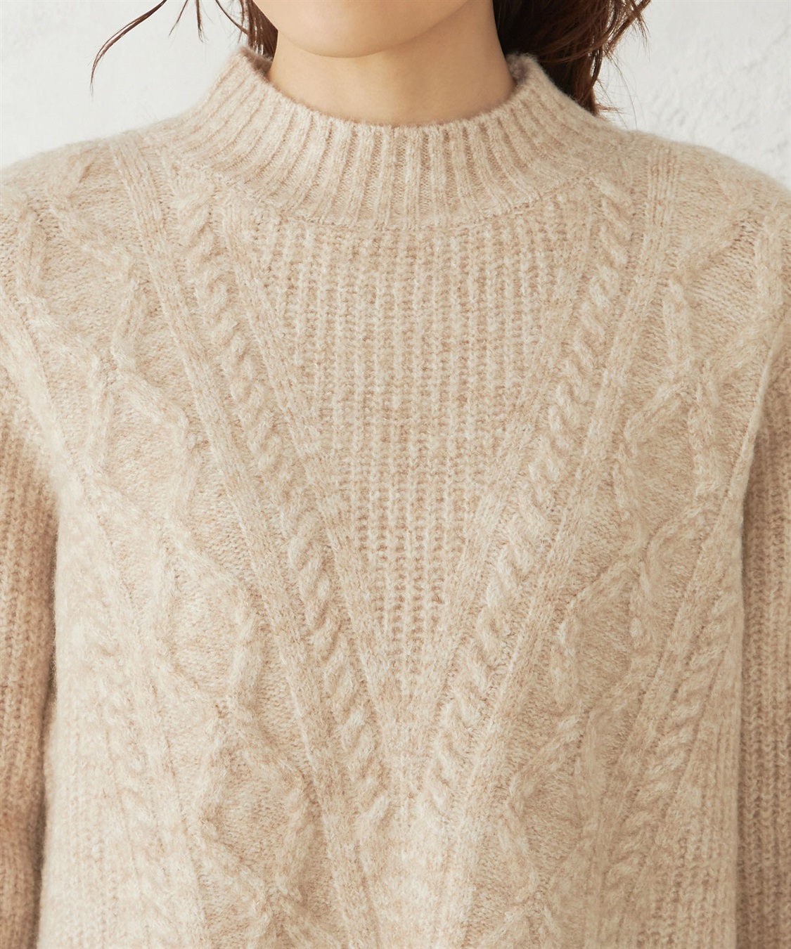 DECOY ケーブルニットプルオーバー_sub_4