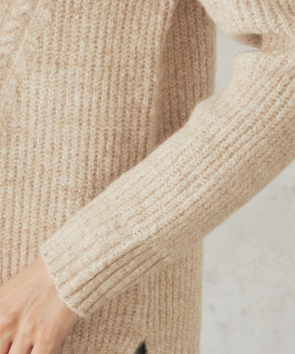 DECOY ケーブルニットプルオーバー_sub_5