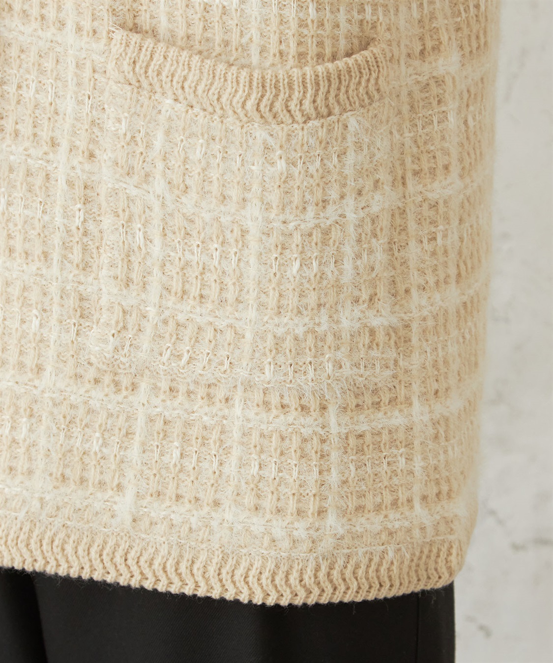 DECOY ツイードニットベスト_sub_7