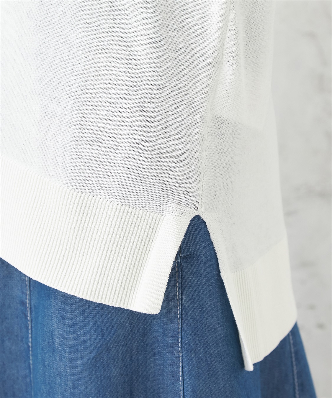 DECOY Vネックニットカーディガン_sub_6