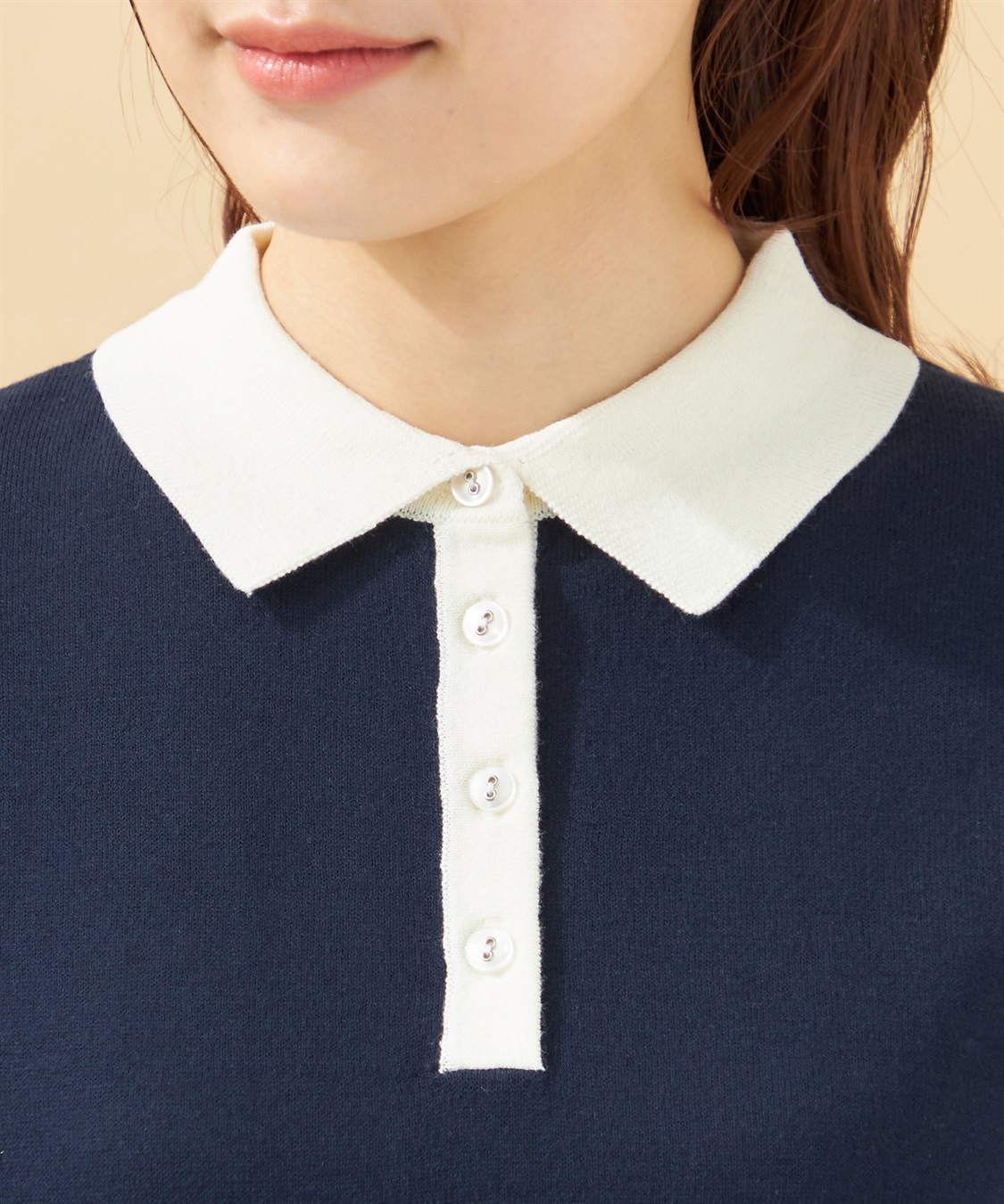 DECOY ニットポロシャツ_sub_4