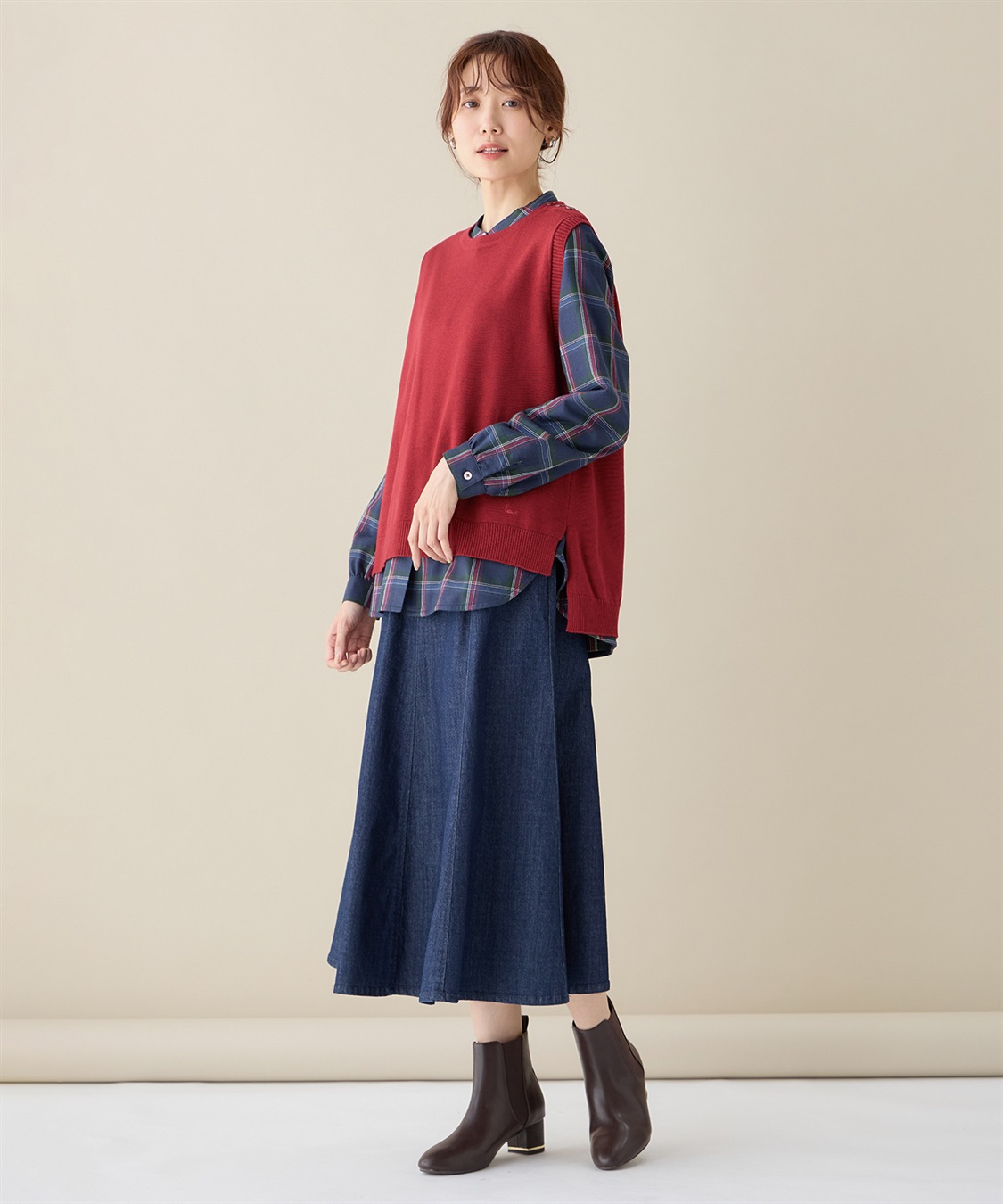 DECOY ラウンドヘムニットベスト_sub_15