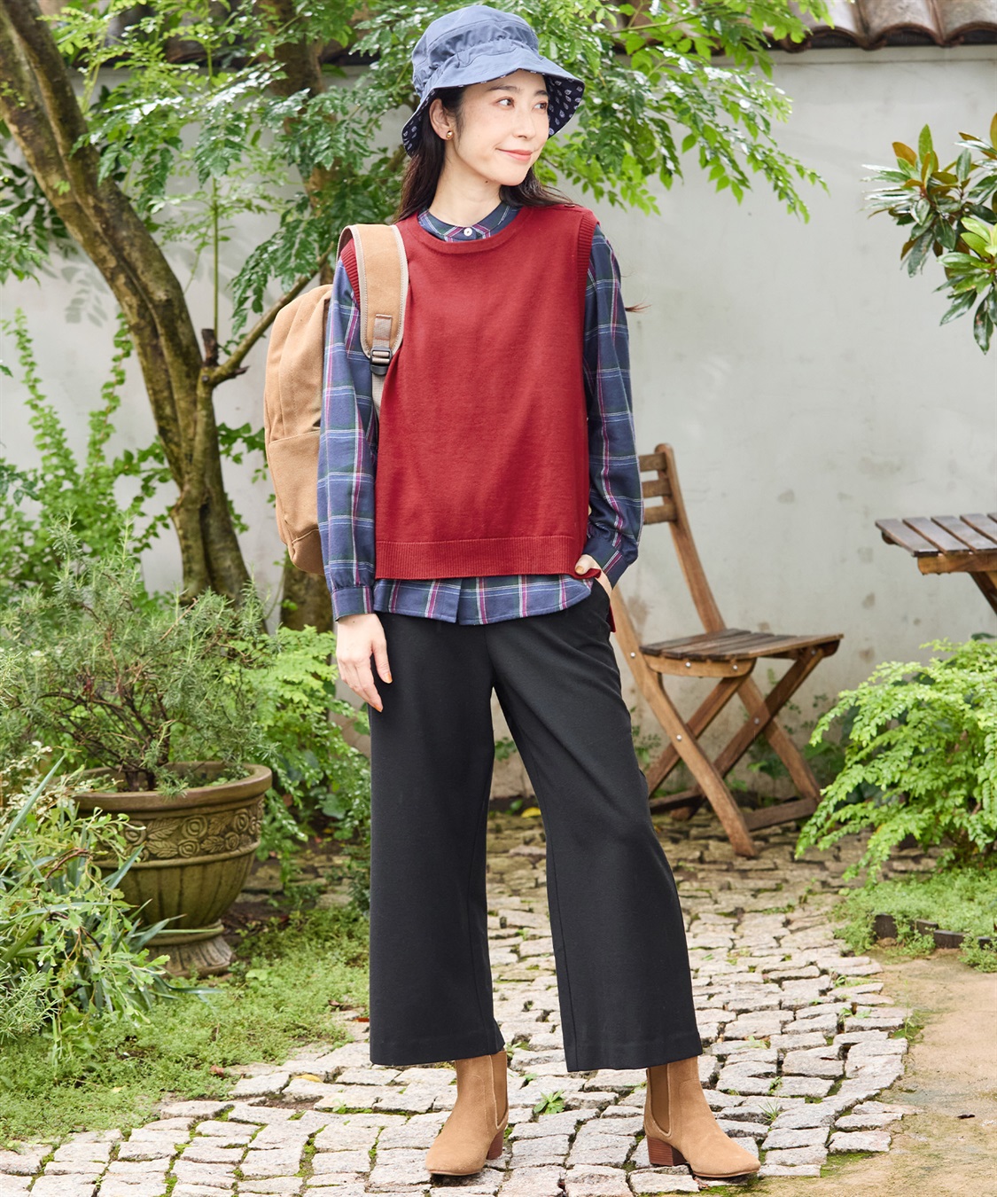 DECOY ラウンドヘムニットベスト_sub_21