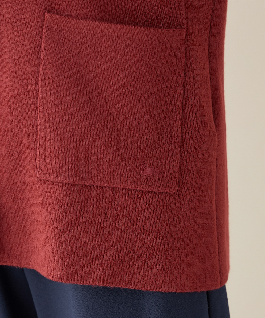 DECOY ダブルフェイス衿つきカーディガン_sub_6