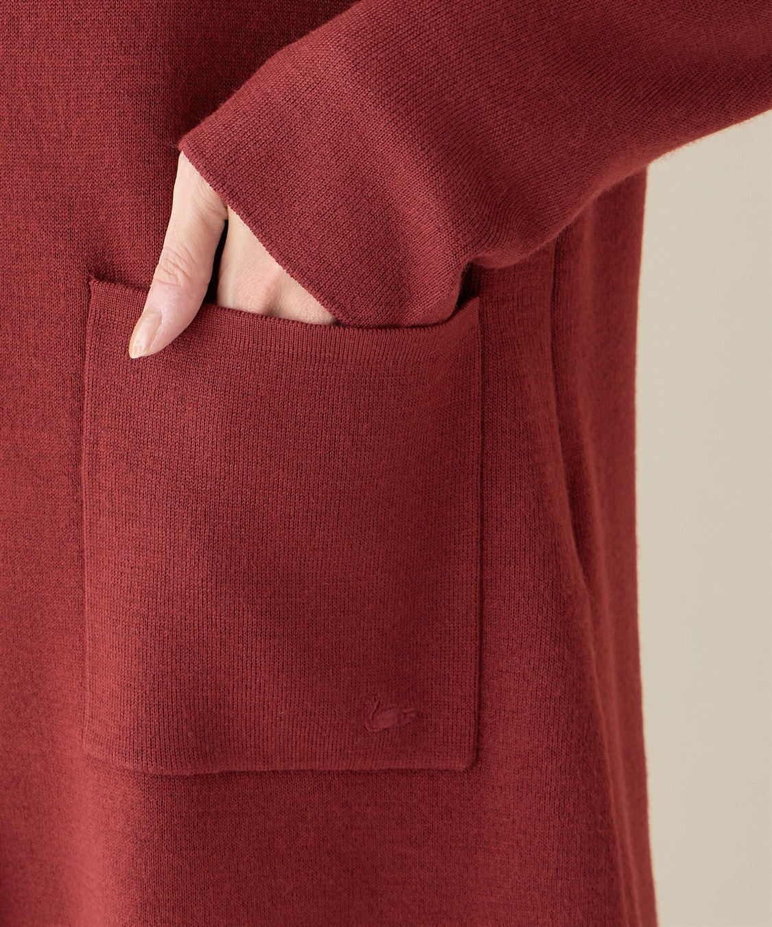 DECOY ダブルフェイス衿つきカーディガン_sub_7