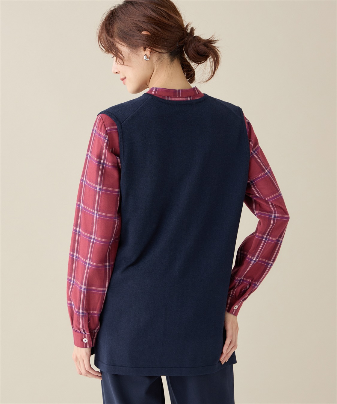 DECOY ジップニットジレ_sub_3