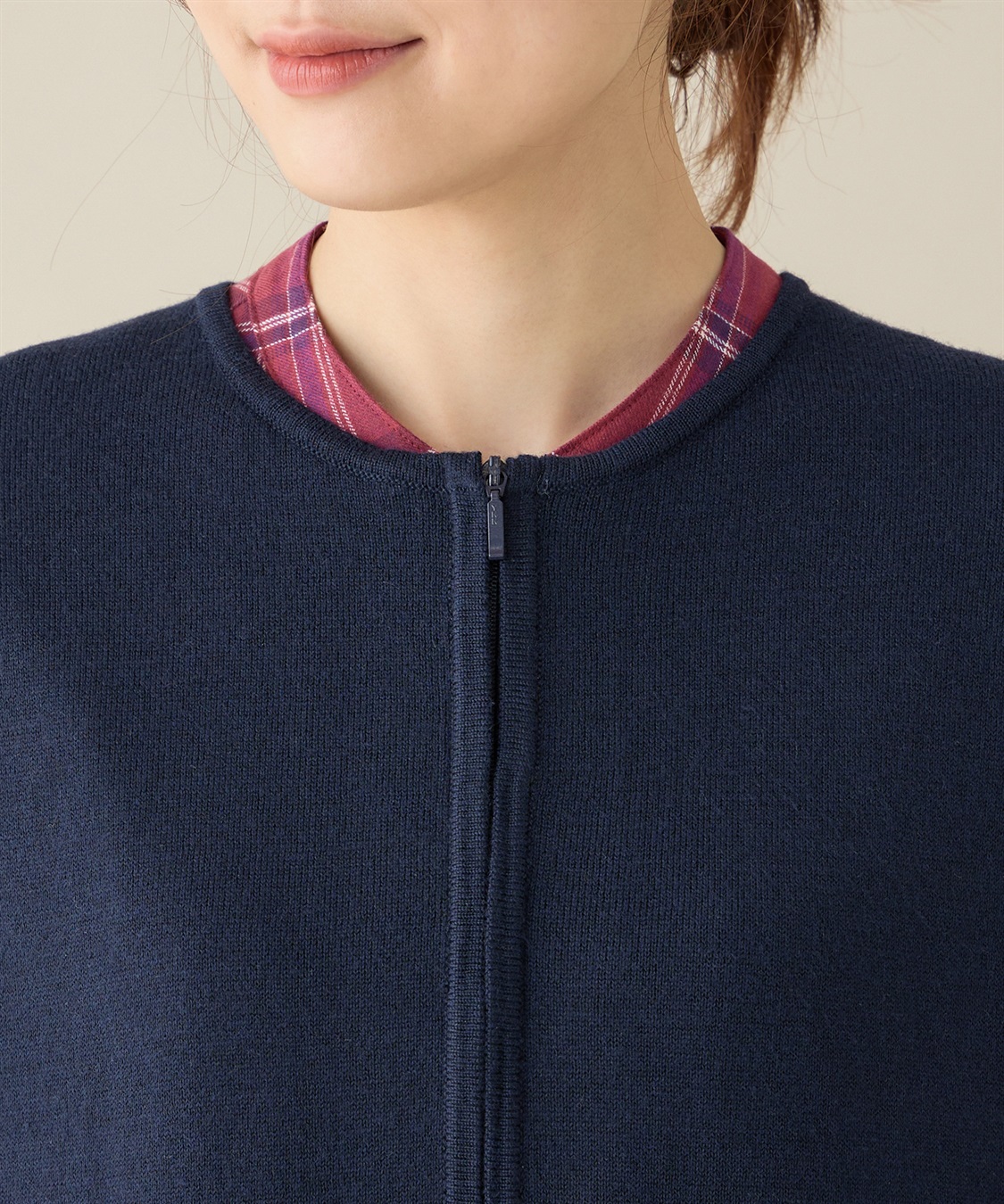 DECOY ジップニットジレ_sub_4