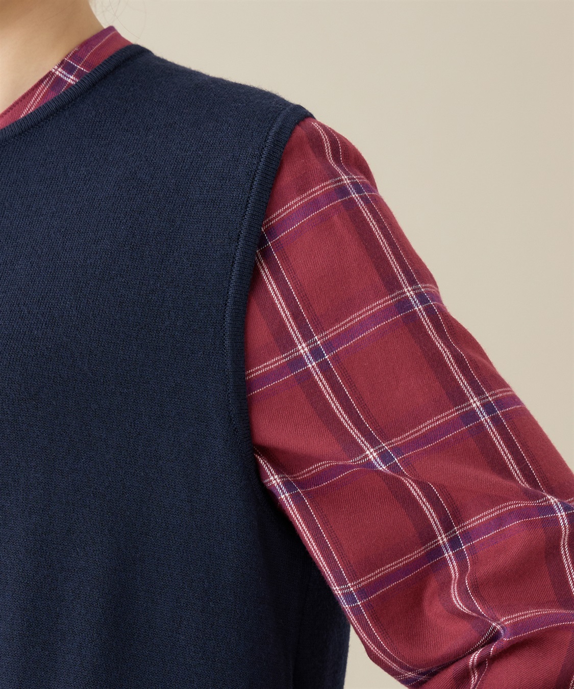 DECOY ジップニットジレ_sub_5