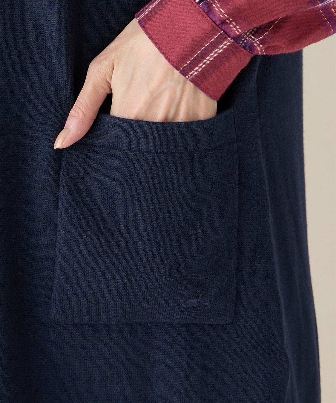 DECOY ジップニットジレ_sub_7