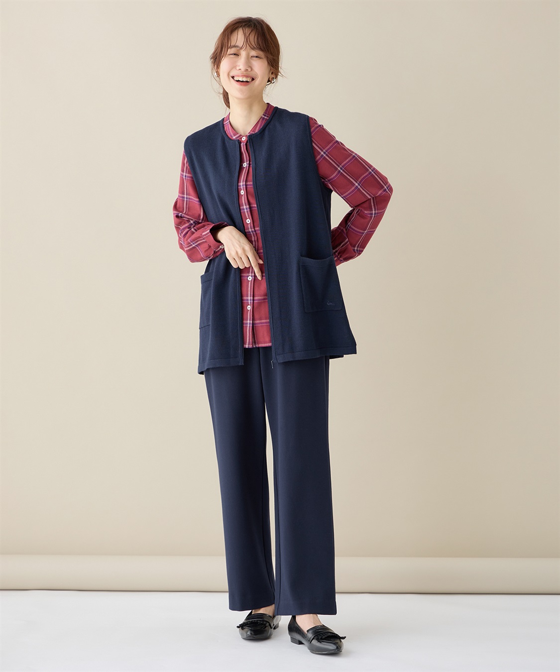 DECOY ジップニットジレ_sub_11