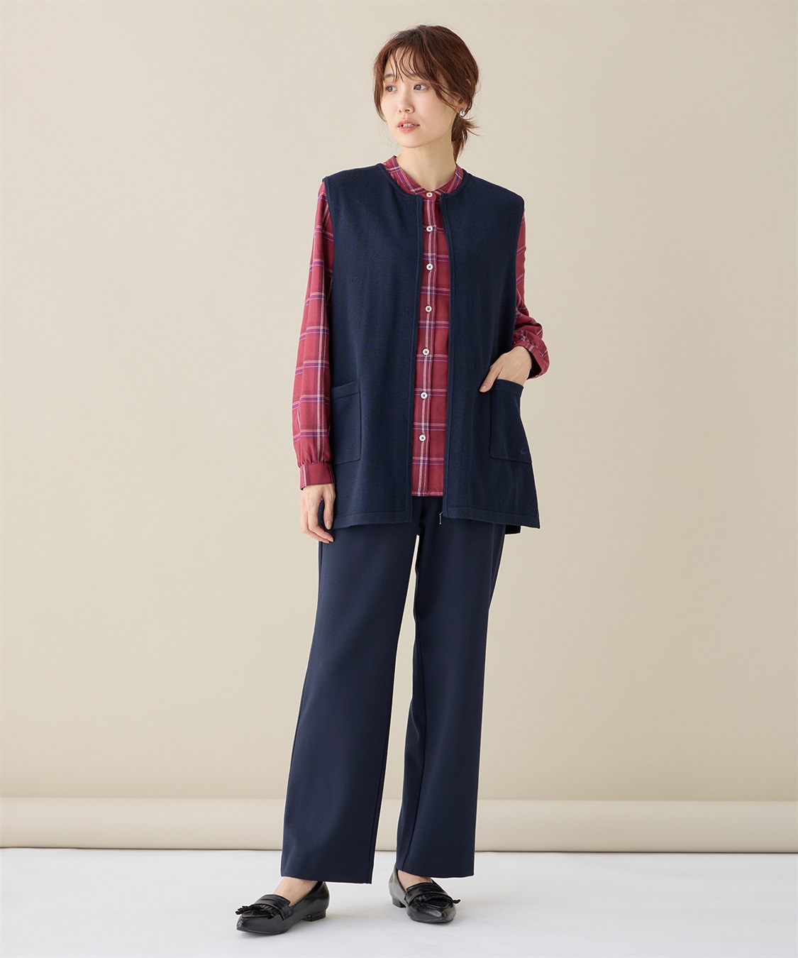 DECOY ジップニットジレ_sub_12