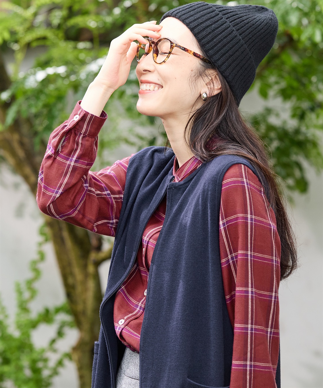 DECOY ジップニットジレ_sub_16