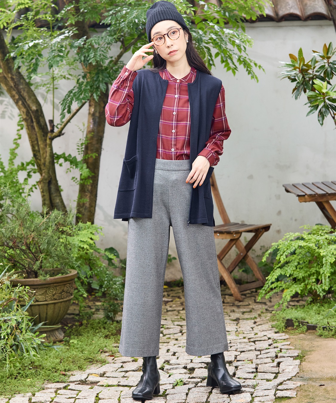 DECOY ジップニットジレ_sub_17