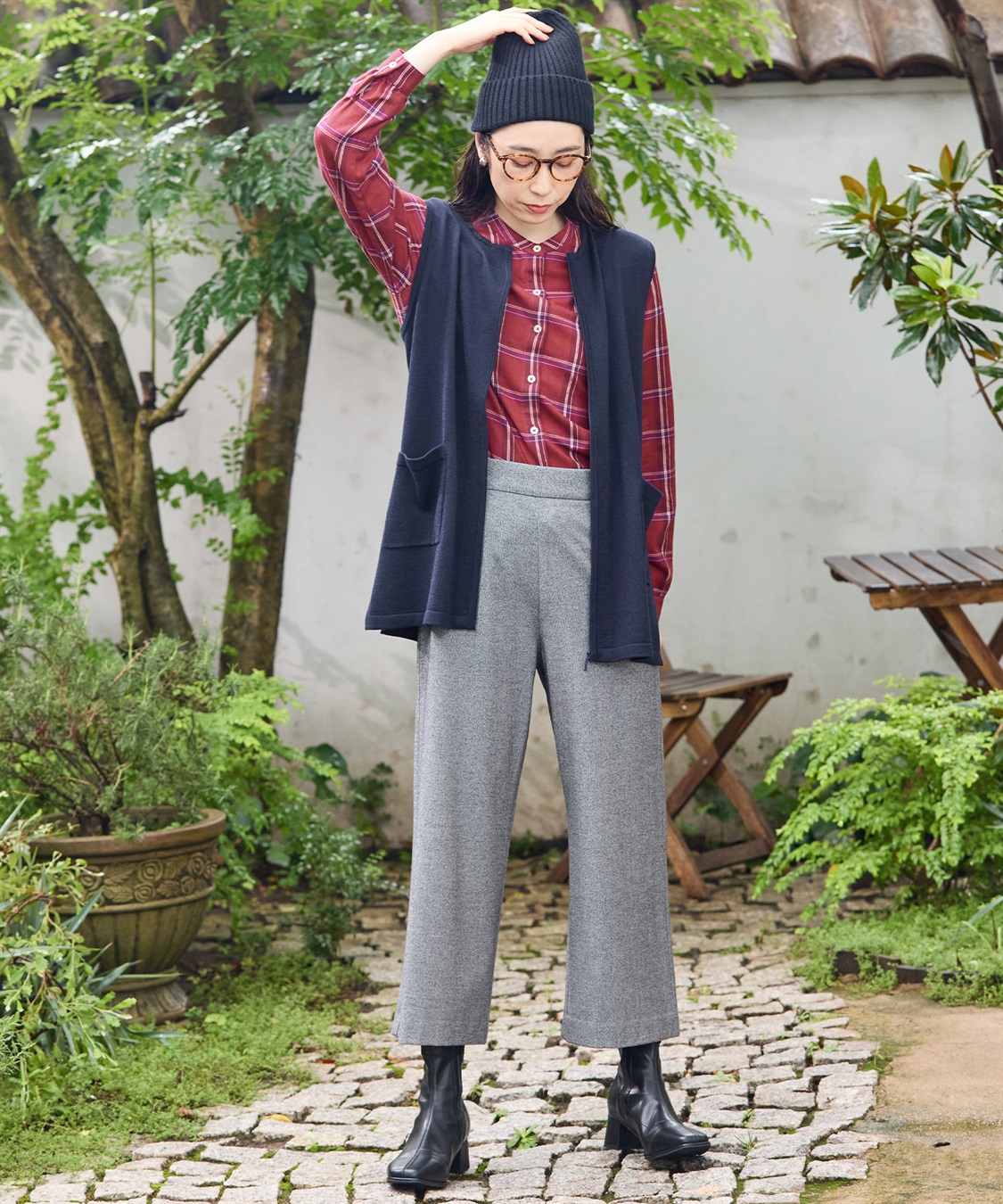 DECOY ジップニットジレ_sub_18