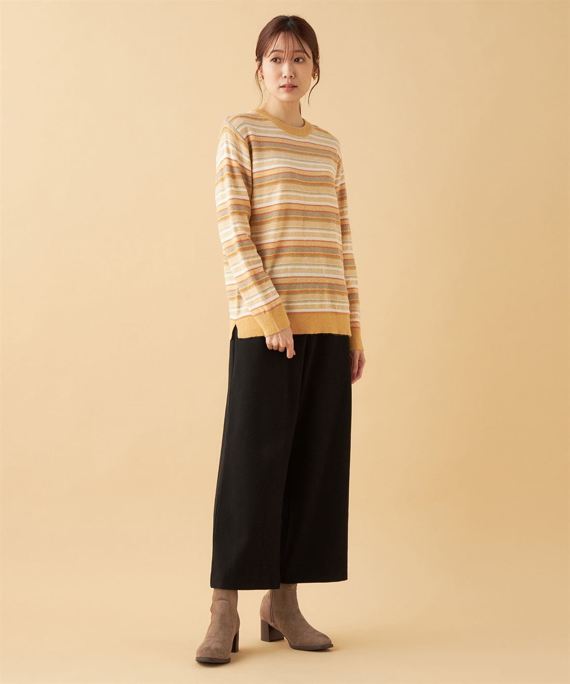 DECOY ジャガードボーダーニットプルオーバー_sub_12