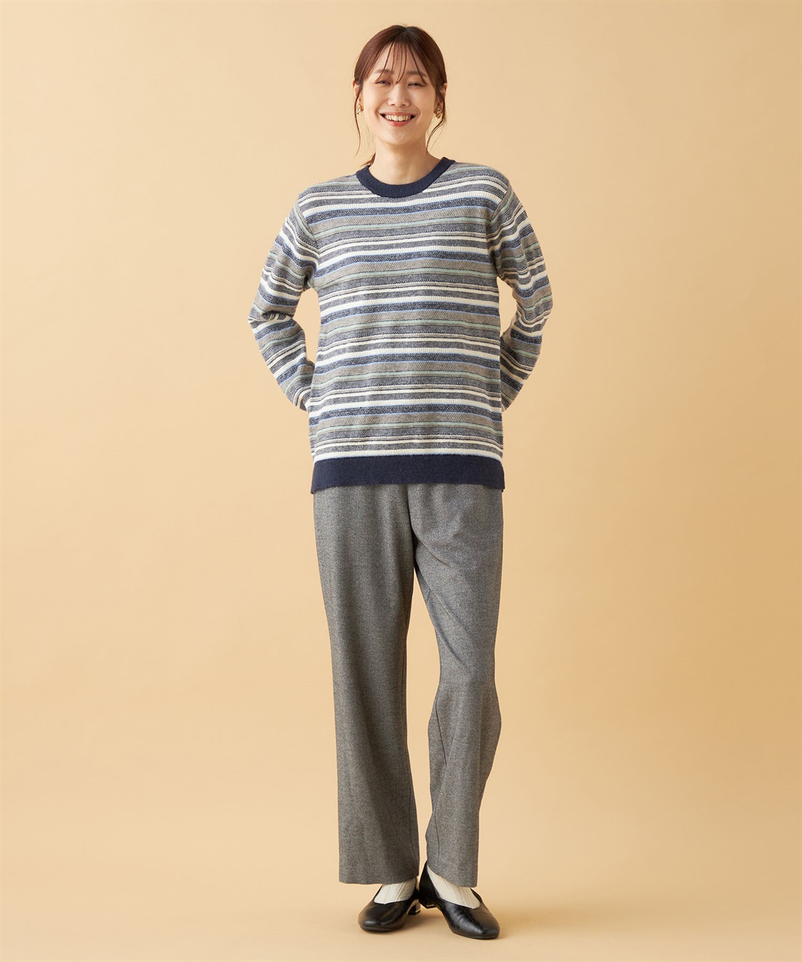 DECOY ジャガードボーダーニットプルオーバー_sub_17