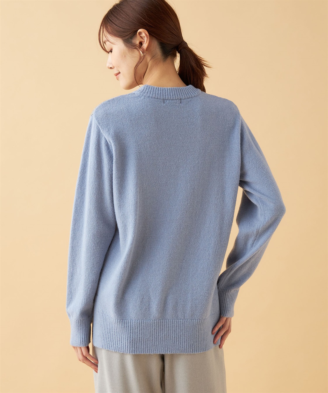 DECOY ブロッキングニットプルオーバー_sub_2