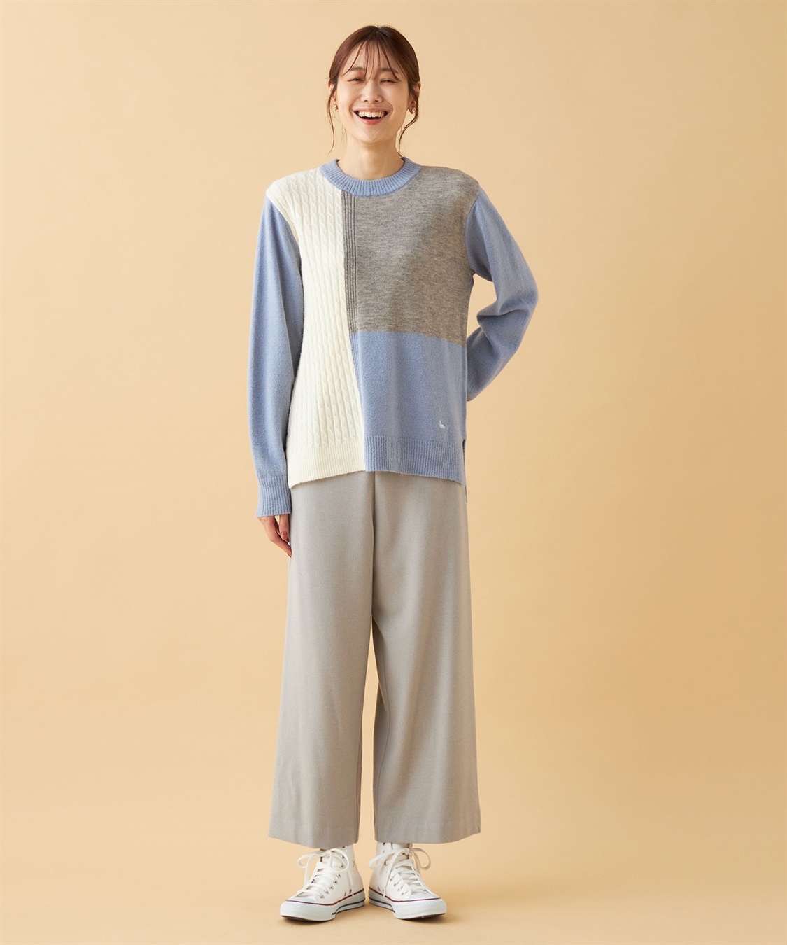 DECOY ブロッキングニットプルオーバー_sub_10