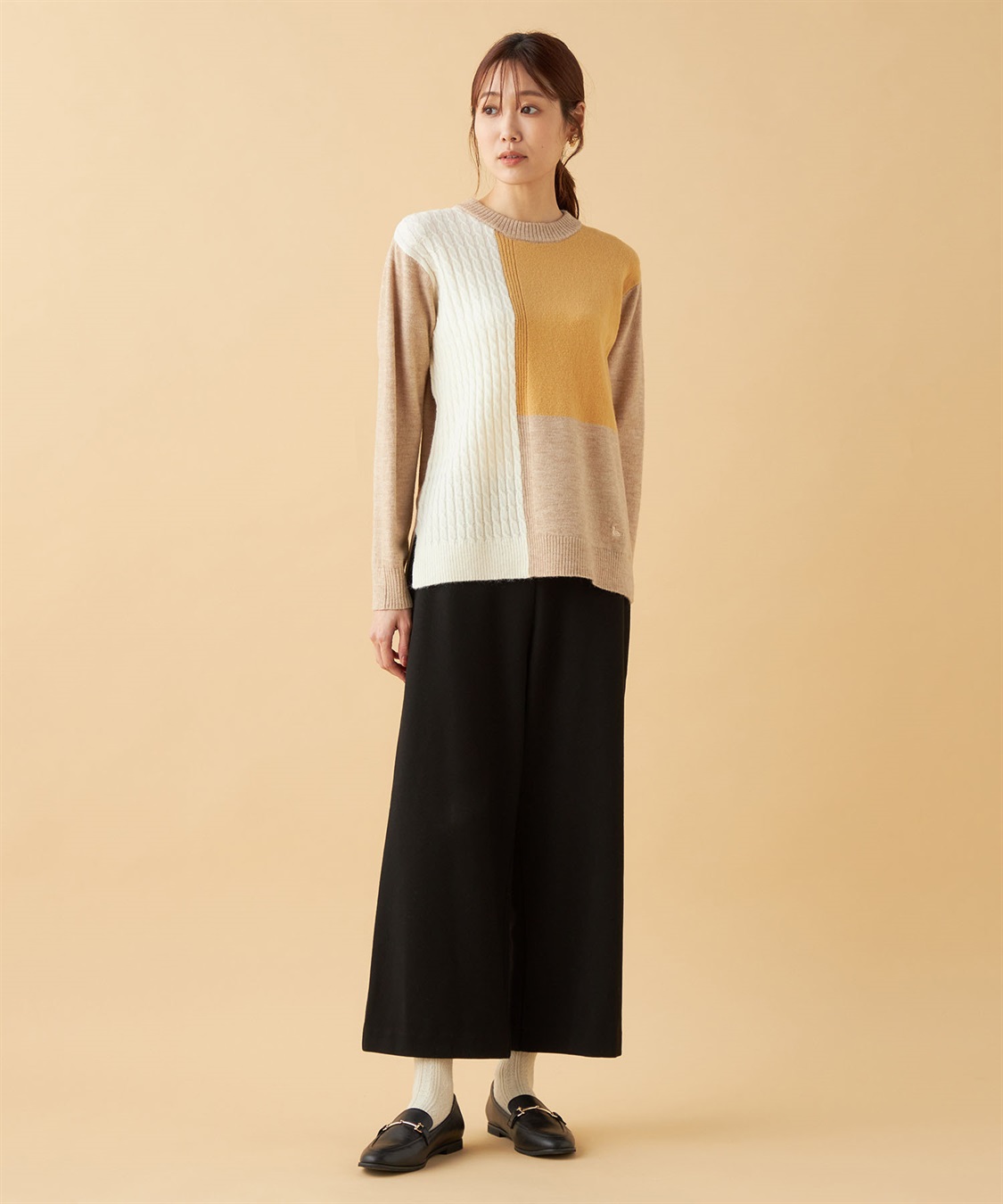 DECOY ブロッキングニットプルオーバー_sub_14