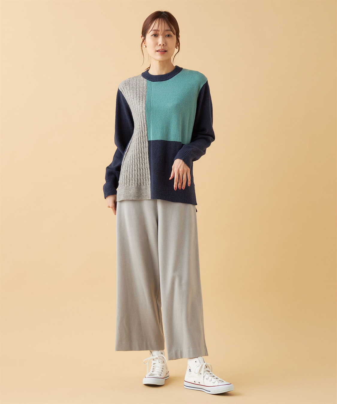 DECOY ブロッキングニットプルオーバー_sub_17