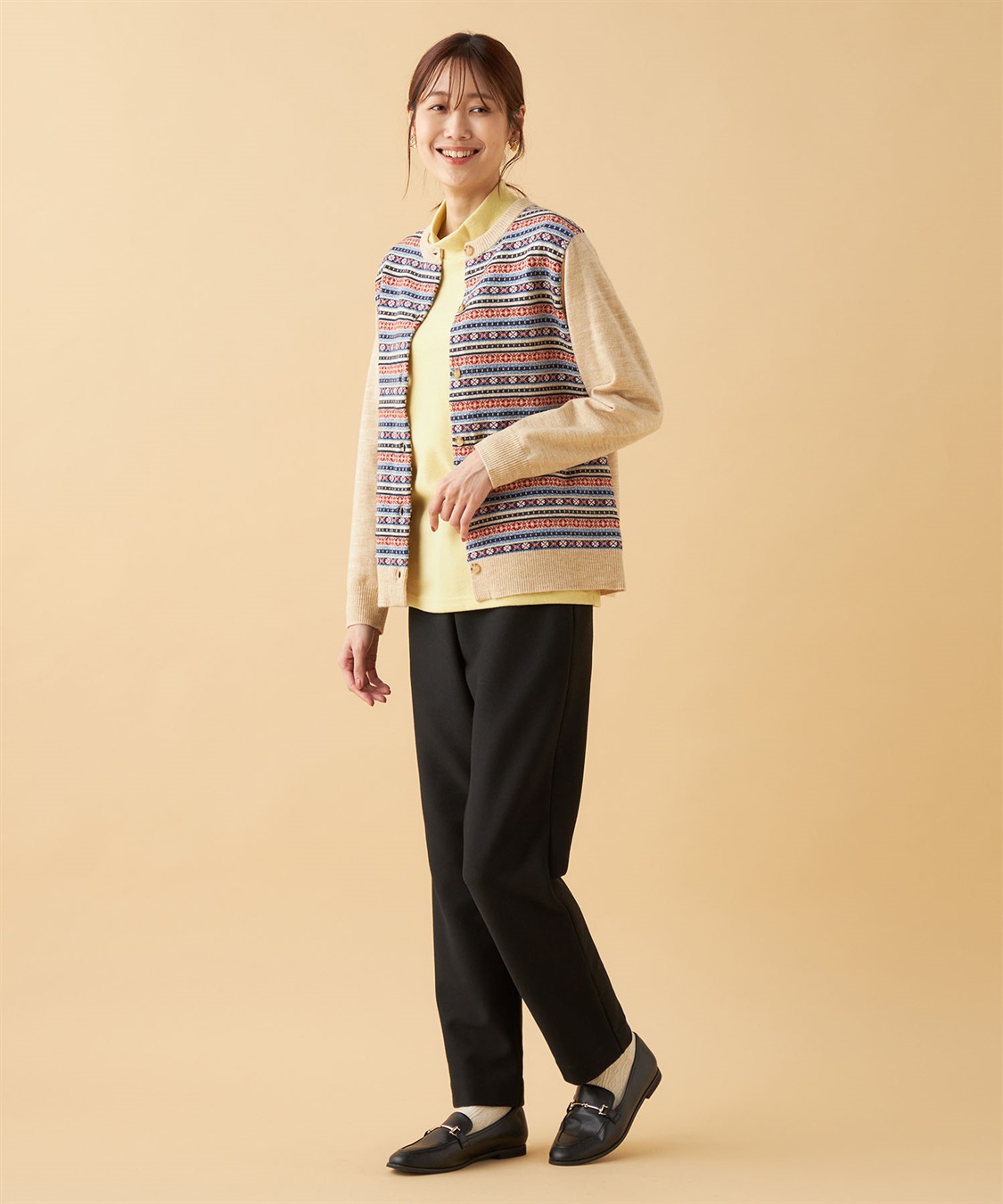 DECOY フロントジャガードニットカーディガン_sub_9