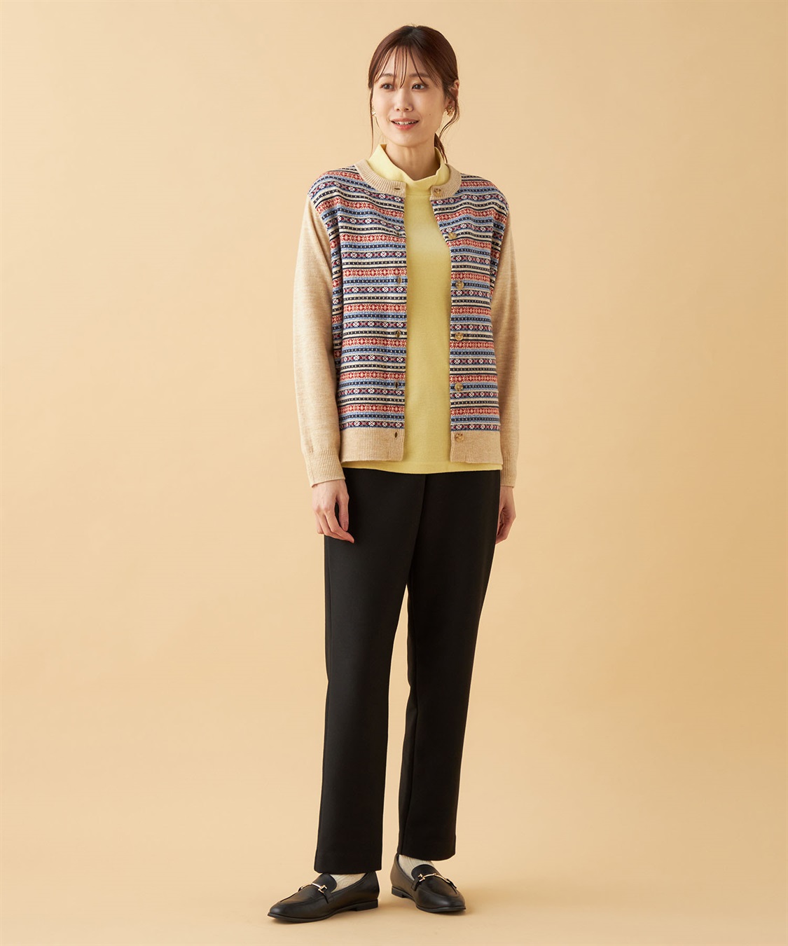 DECOY フロントジャガードニットカーディガン_sub_10