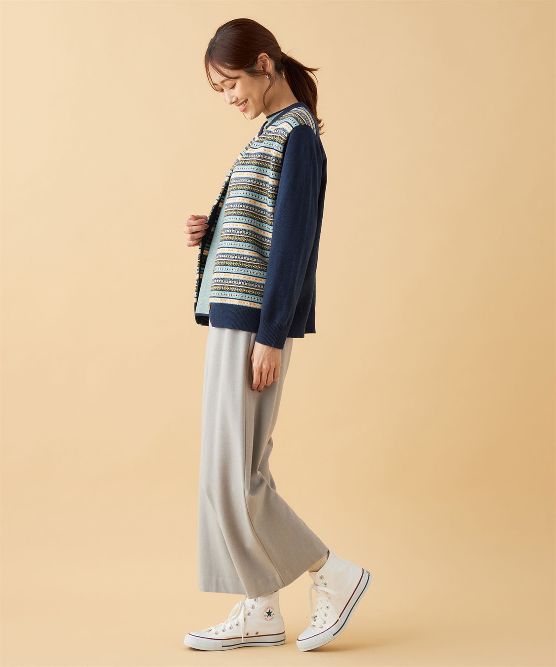 DECOY フロントジャガードニットカーディガン_sub_16
