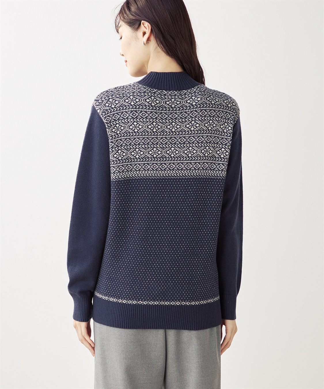 DECOY ジャガードニットプルオーバー_sub_4
