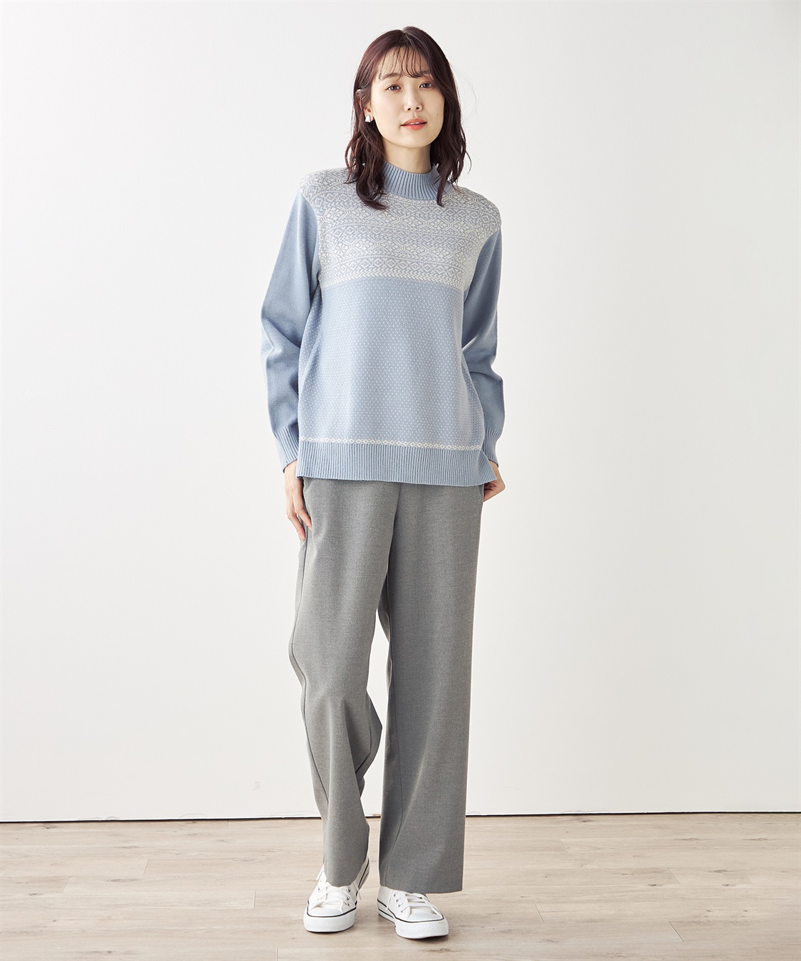 DECOY ジャガードニットプルオーバー_sub_20