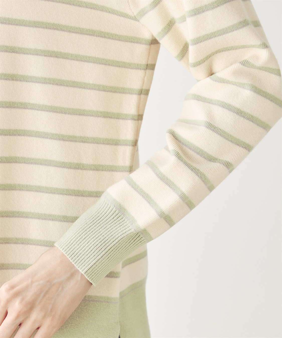 DECOY パネルボーダーニットプルオーバー_sub_6