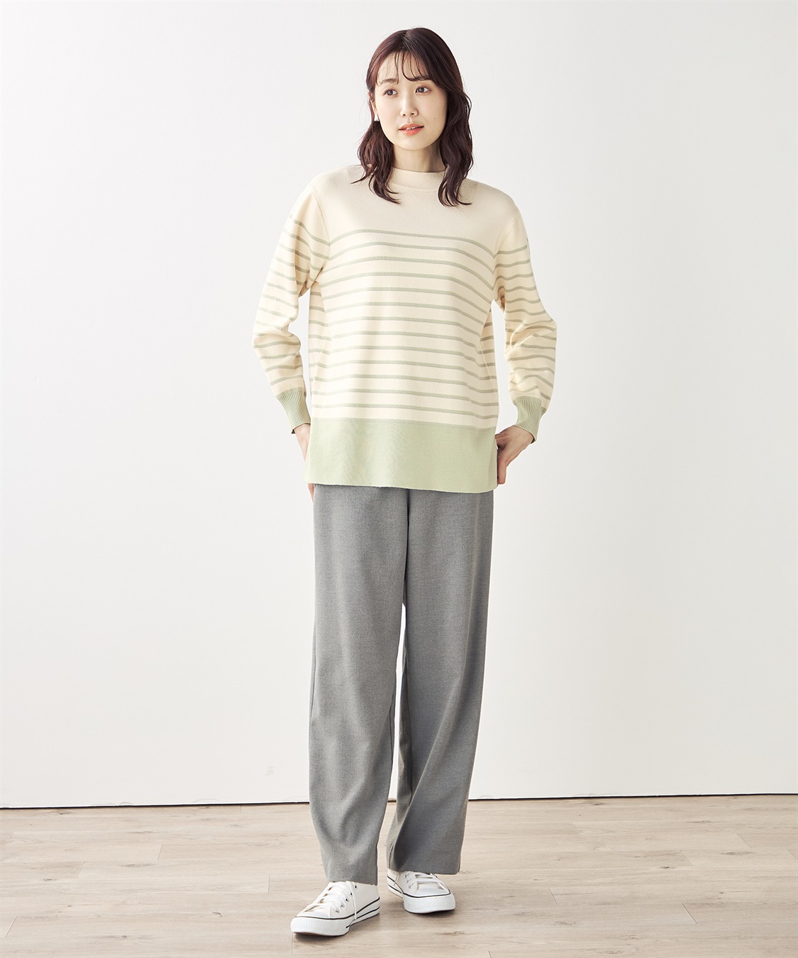 DECOY パネルボーダーニットプルオーバー_sub_11