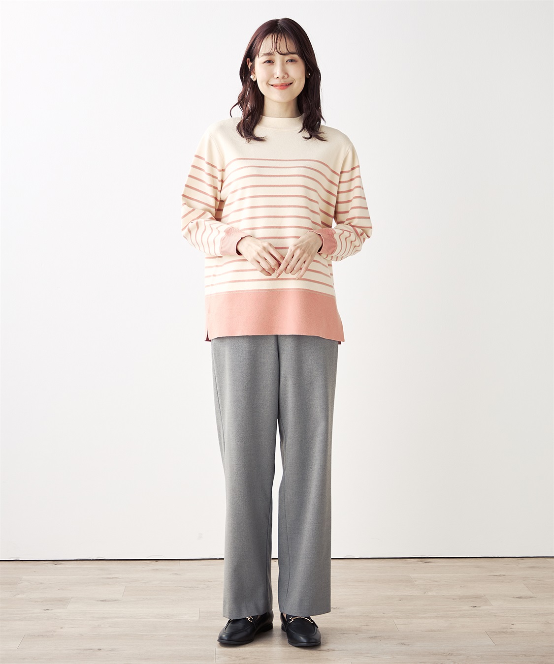 DECOY パネルボーダーニットプルオーバー_sub_14