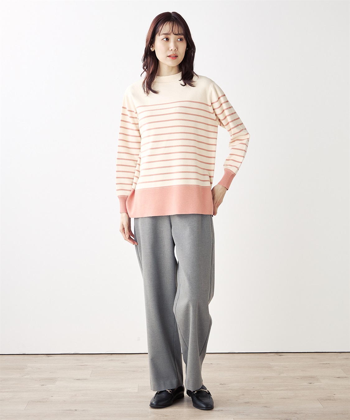 DECOY パネルボーダーニットプルオーバー_sub_15