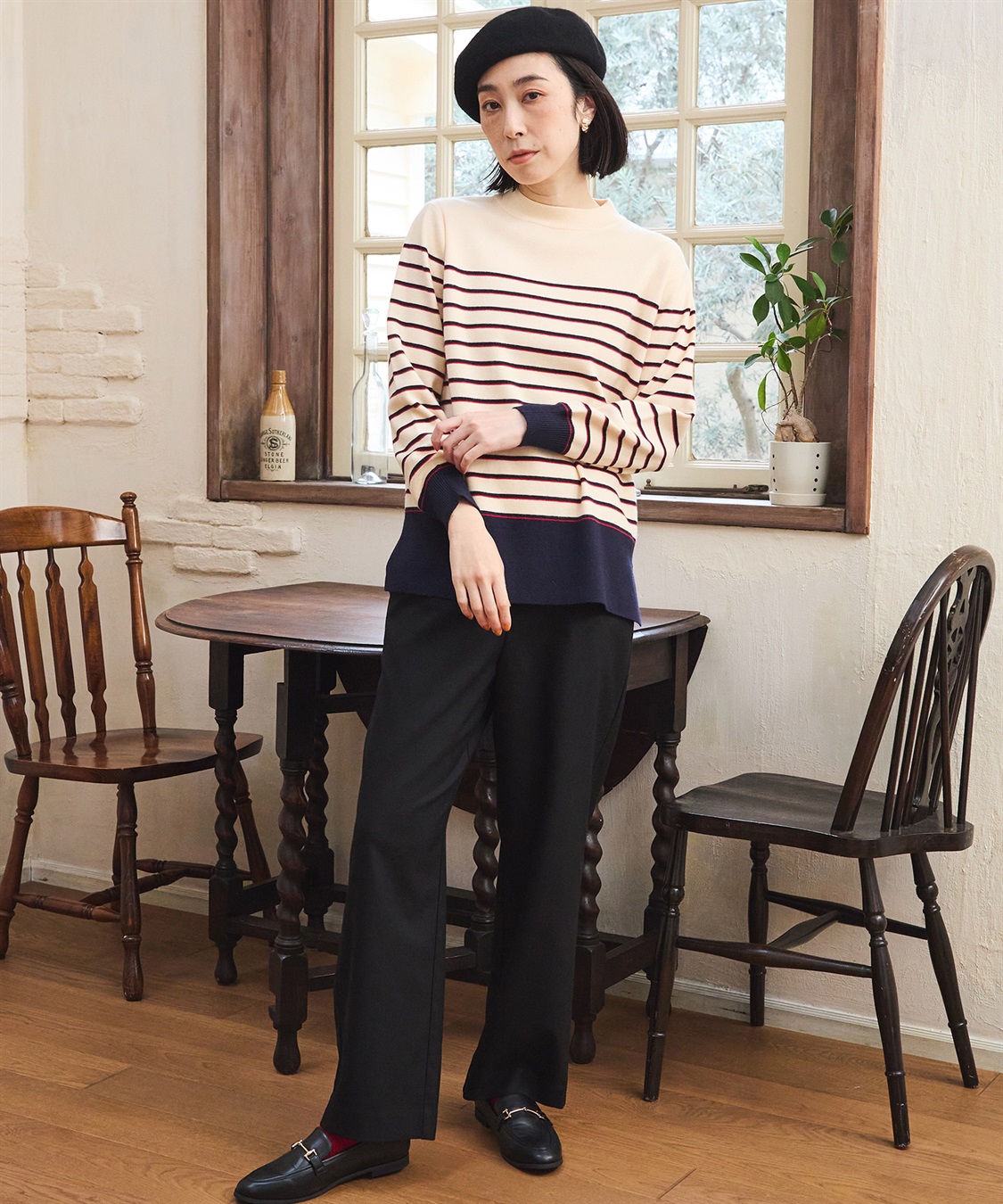 DECOY パネルボーダーニットプルオーバー_sub_17