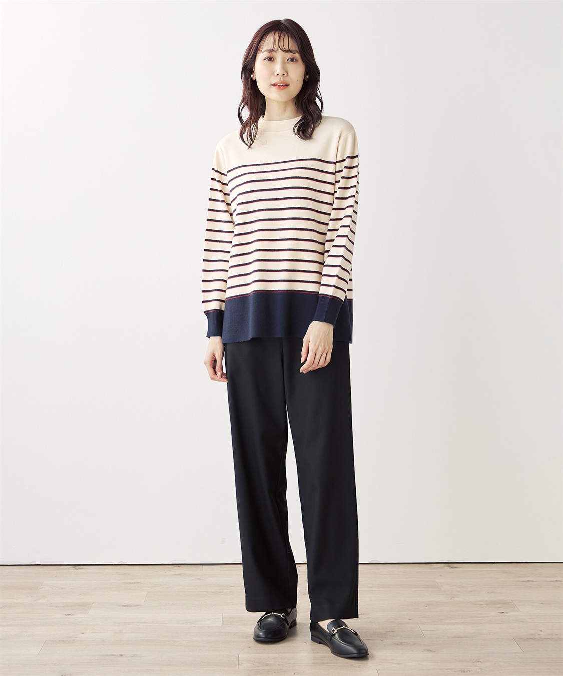 DECOY パネルボーダーニットプルオーバー_sub_19