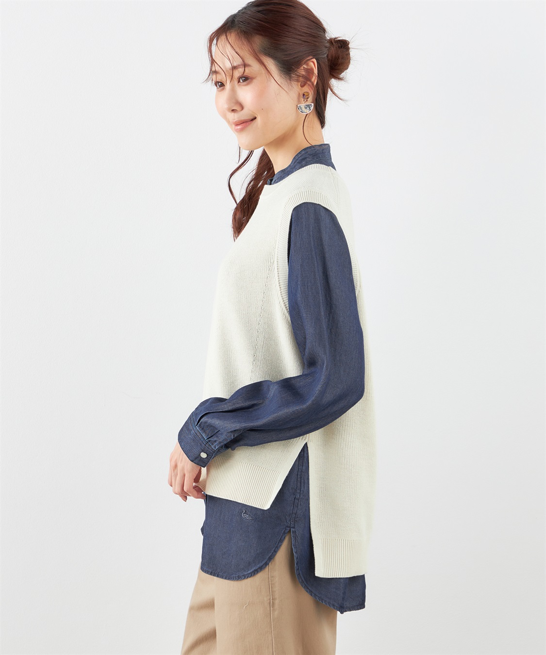 DECOY ニットベスト_sub_1