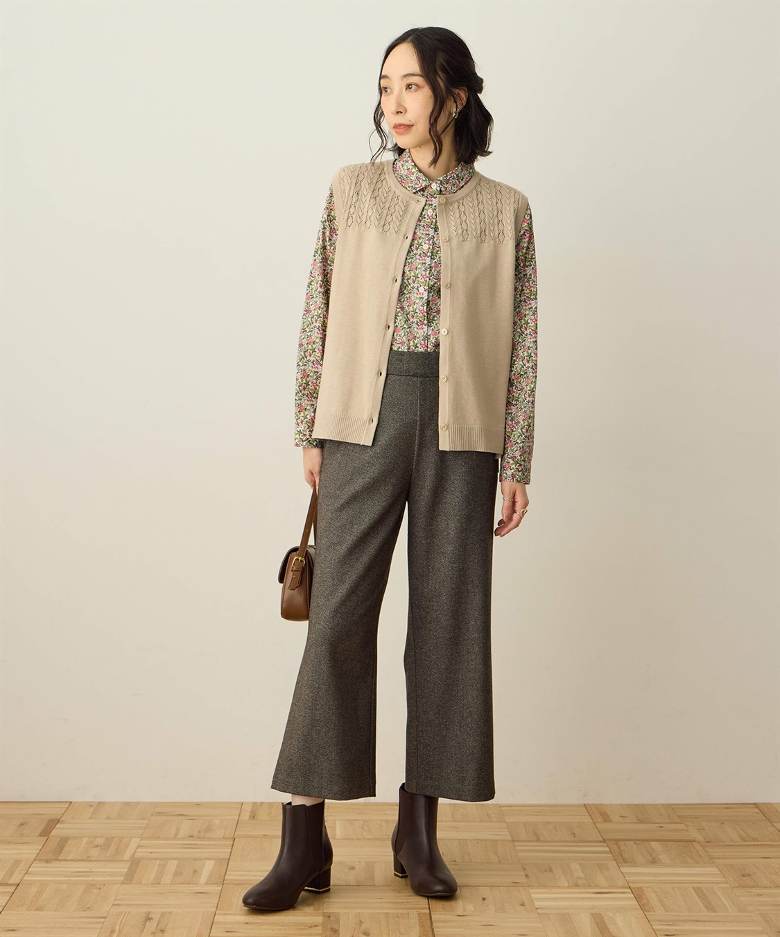 DECOY 前開きニットベスト_sub_6