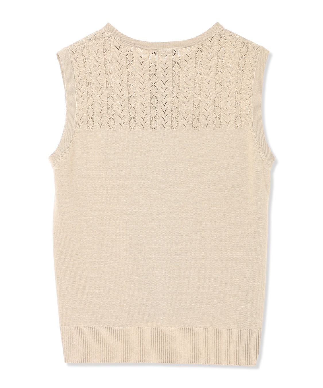 DECOY 前開きニットベスト_sub_14