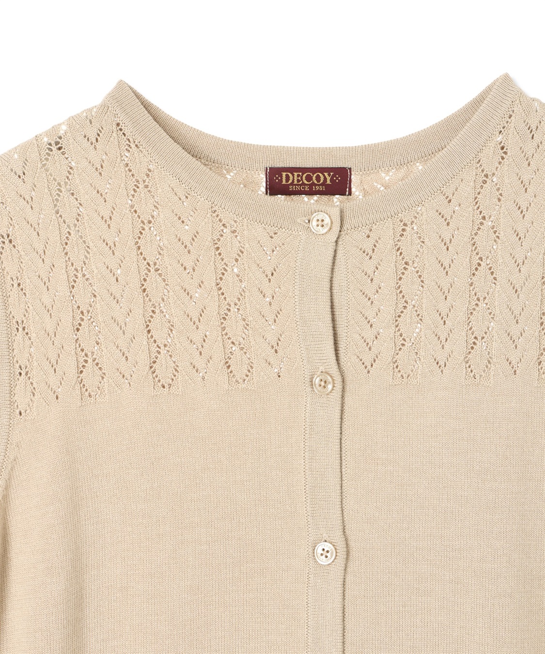 DECOY 前開きニットベスト_sub_15