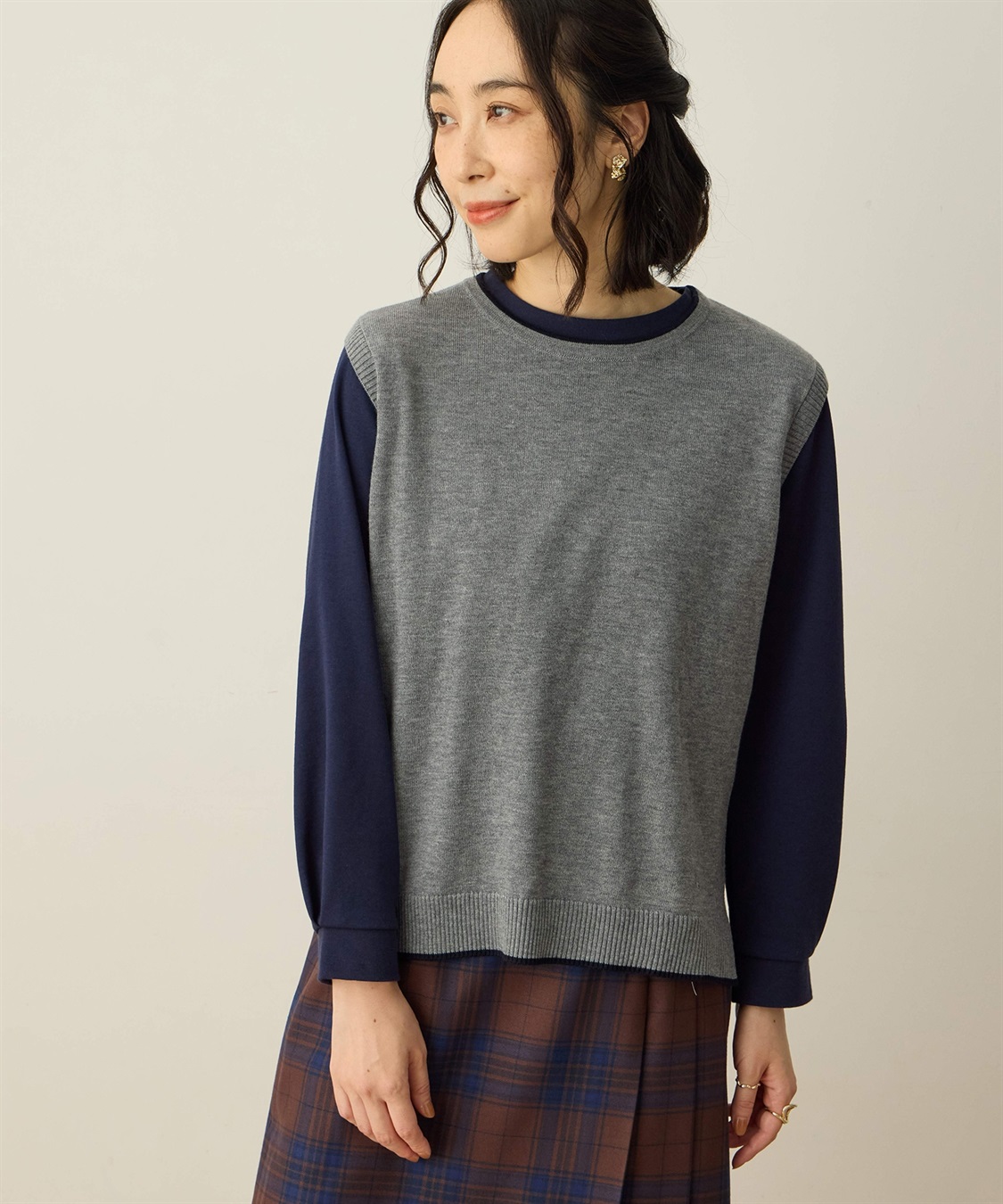 DECOY ニットベスト_sub_1