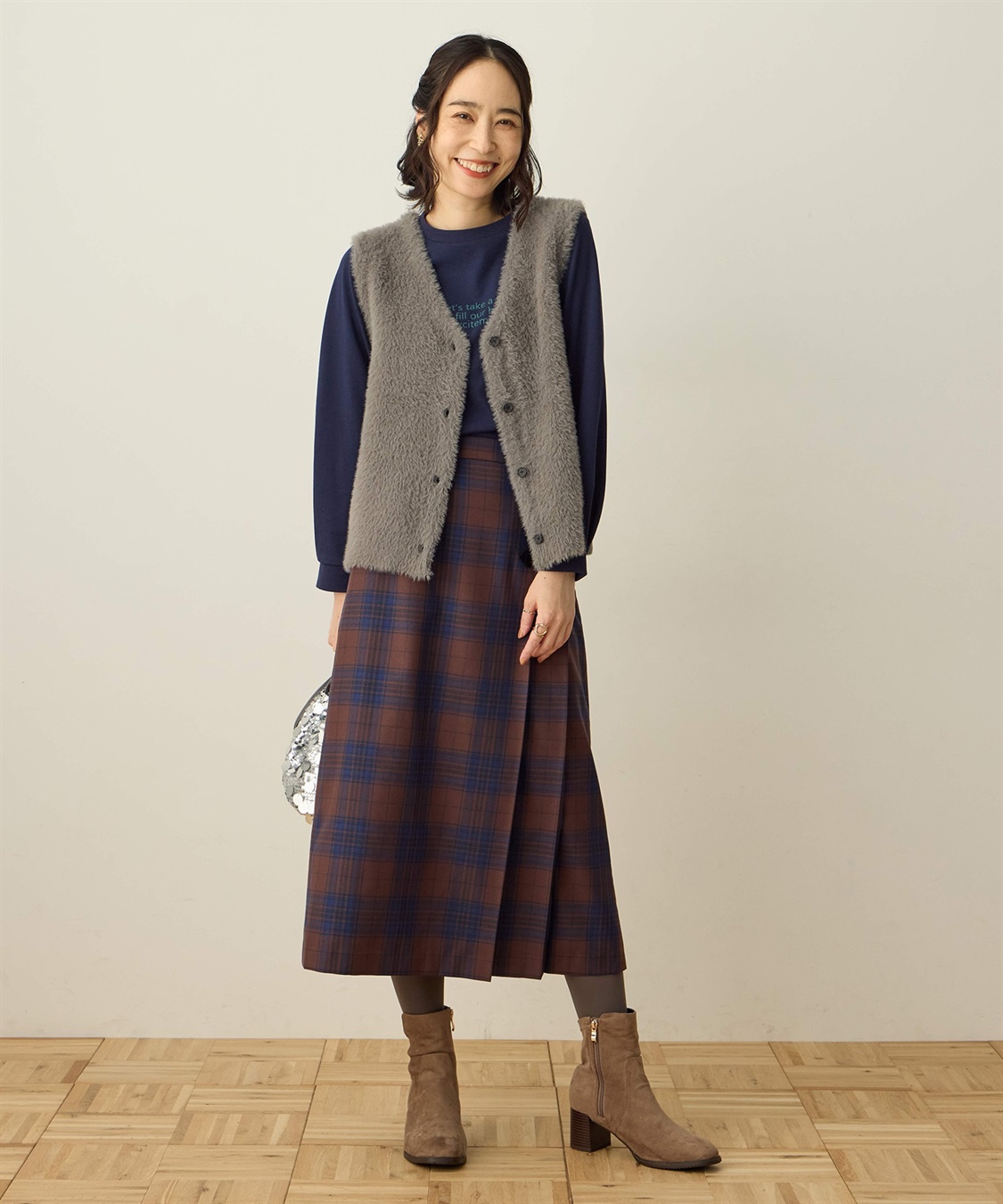 DECOY フェザーニットベスト_sub_4