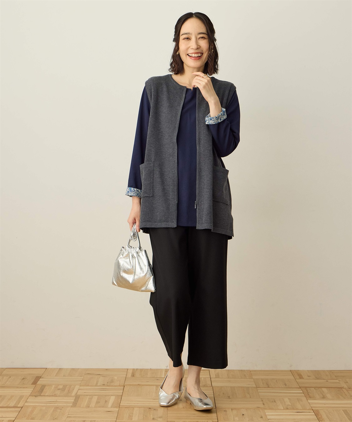 DECOY ニットロングジレ_sub_7