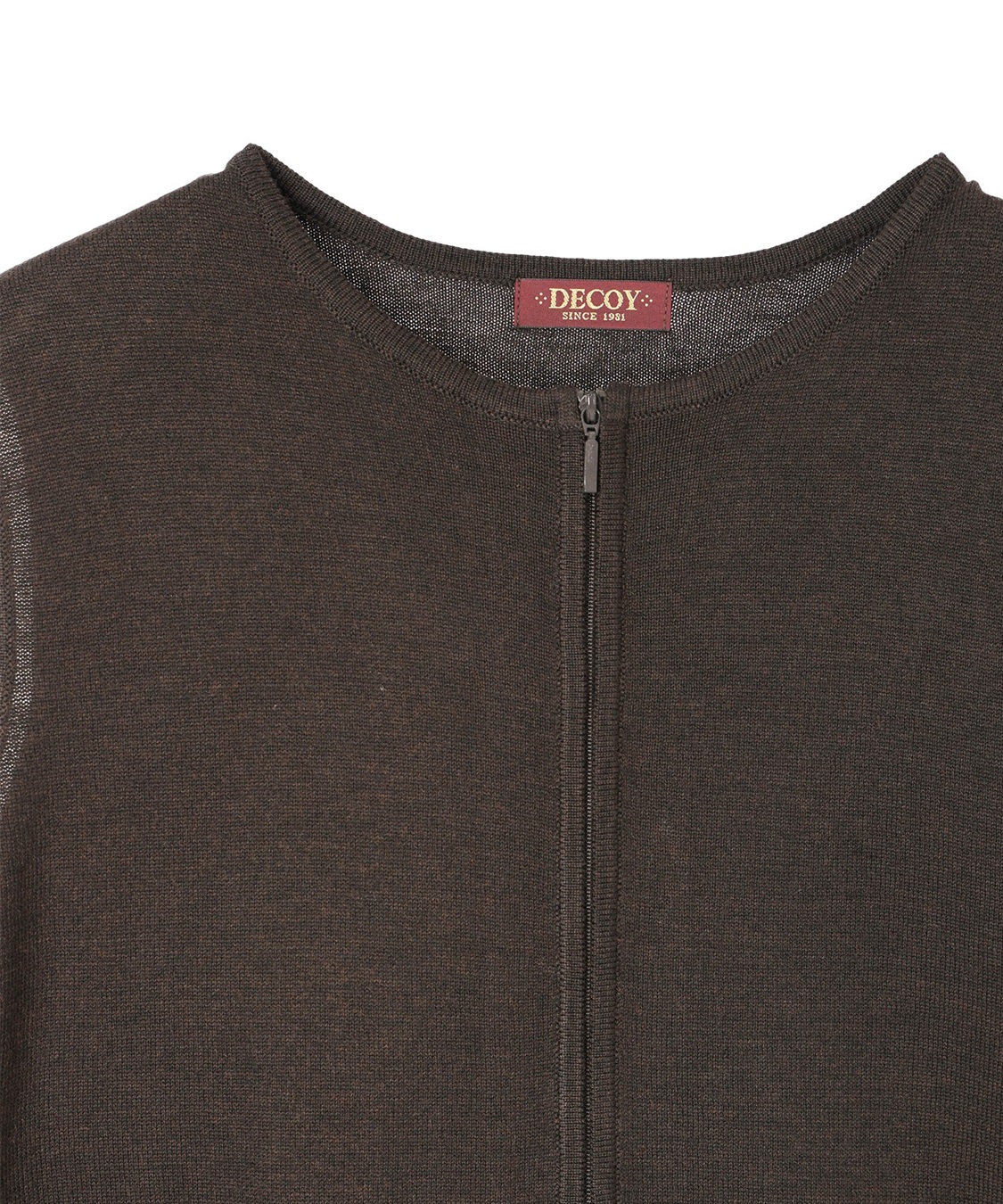 DECOY ニットロングジレ_sub_18