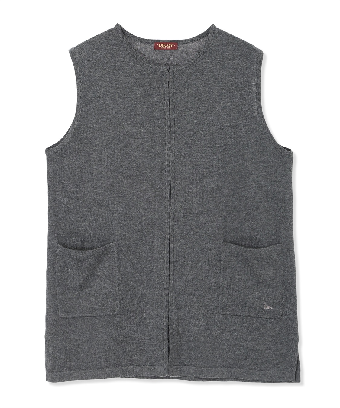 DECOY ニットロングジレ_sub_23