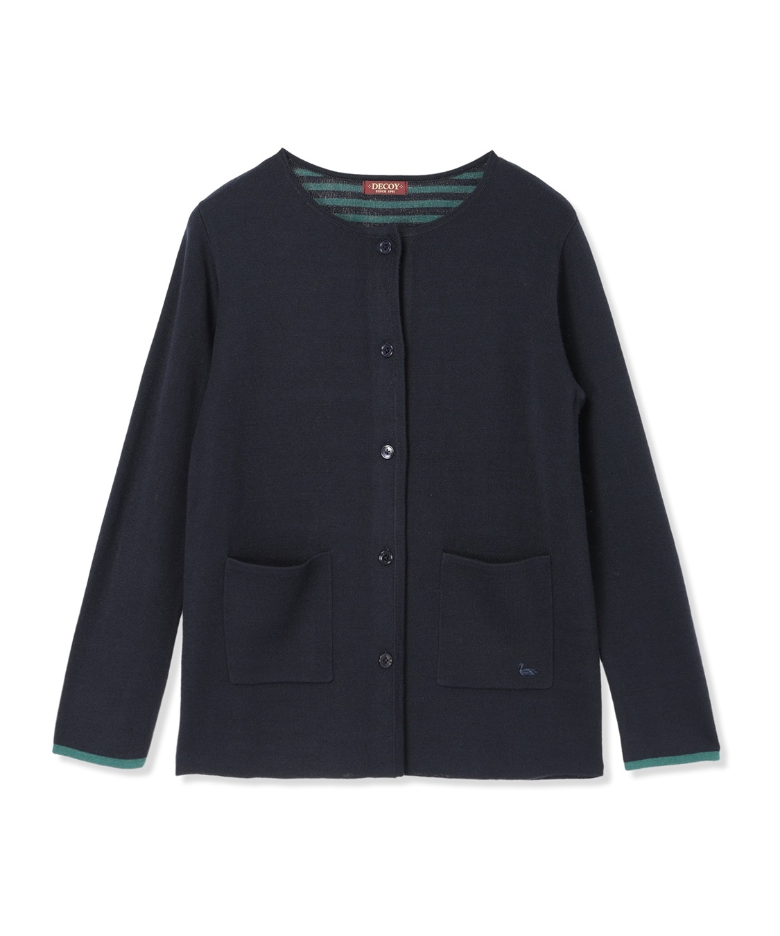 DECOY ダブルフェイスカーディガン【洗える】【抗ピル】_sub_15