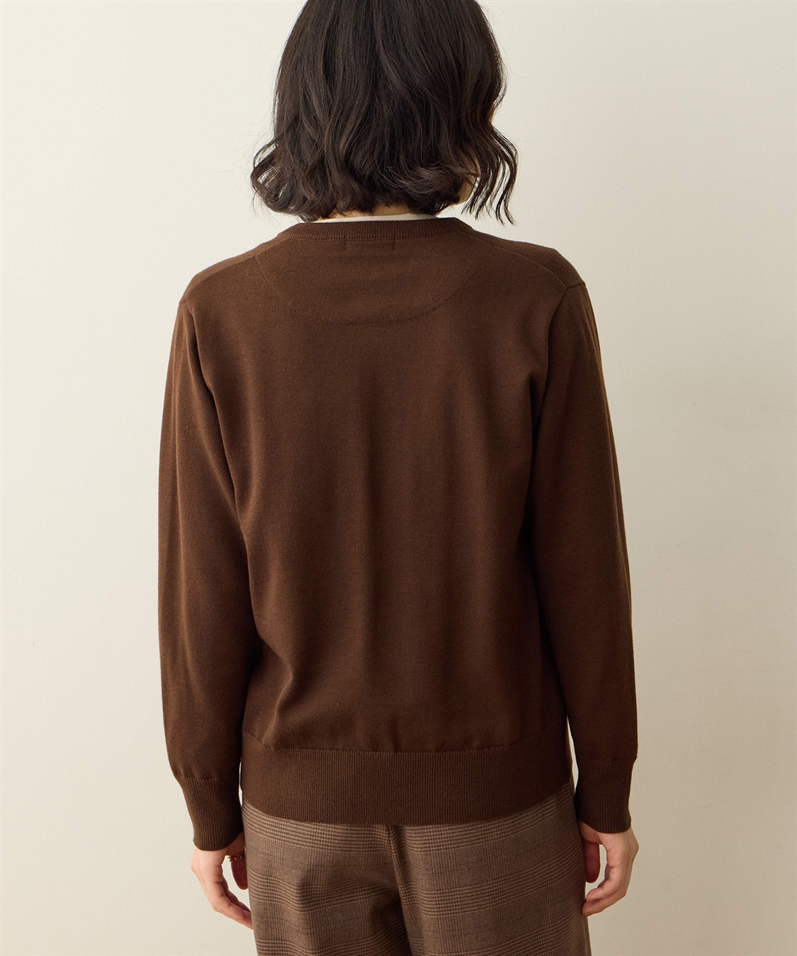 DECOY クルーネックニットカーディガン_sub_2