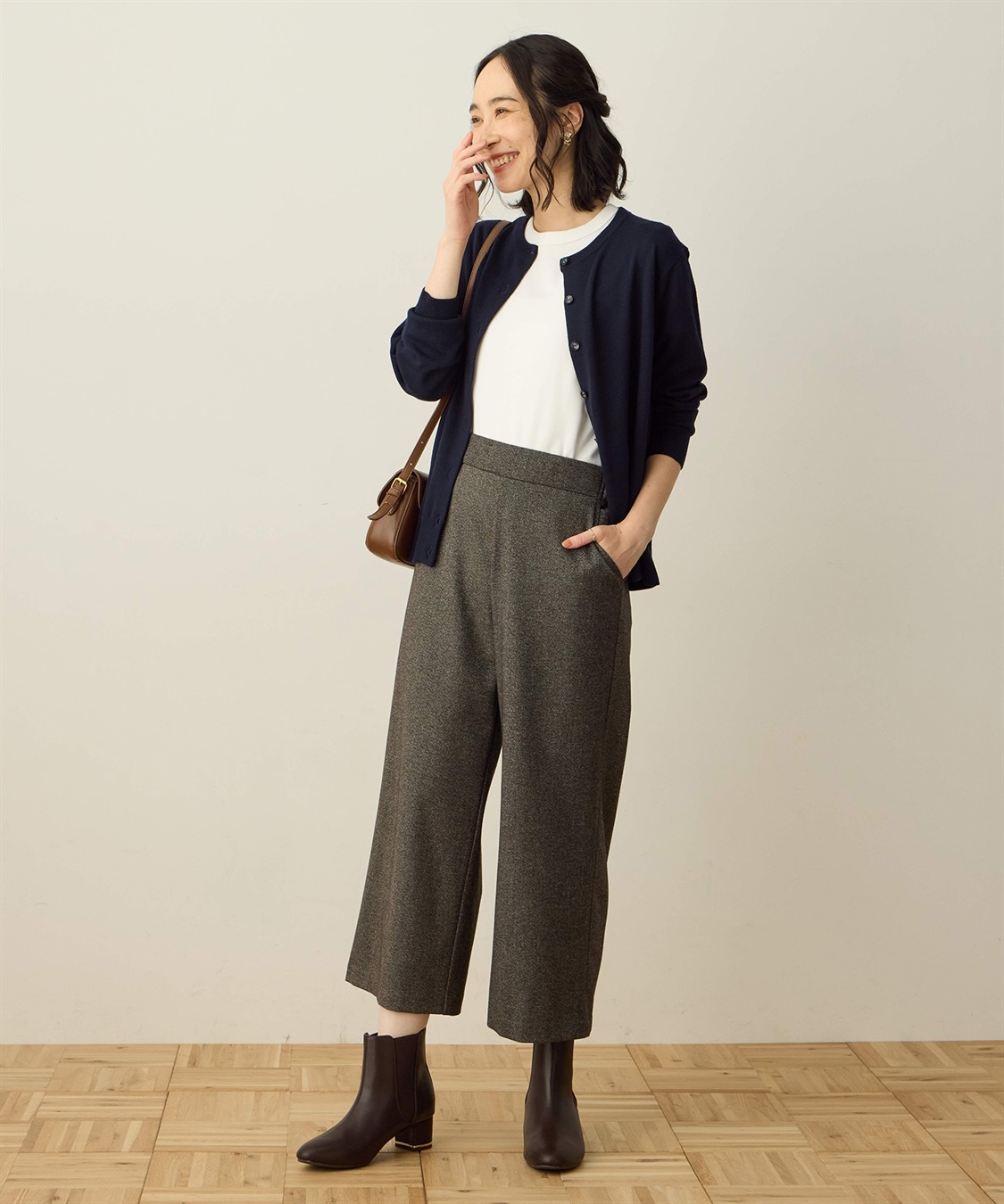 DECOY クルーネックニットカーディガン_sub_5