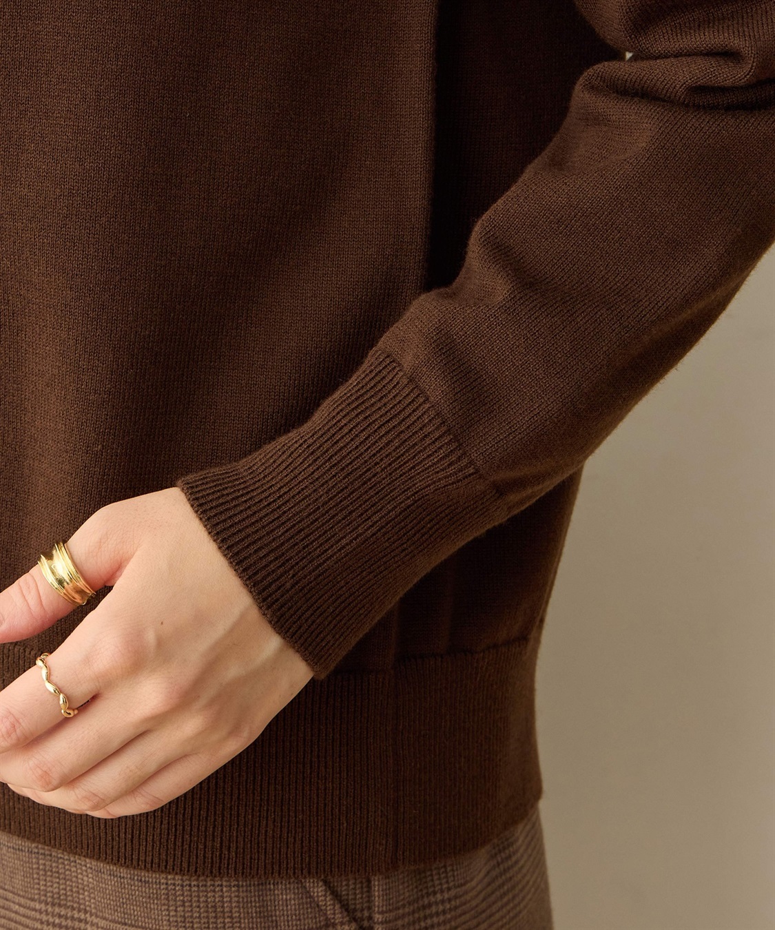 DECOY クルーネックニットカーディガン_sub_9